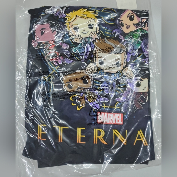 NWT Funko Marvel Collector Corps The Eternals T-Shirt - Picture 3 of 4